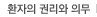 환자의 권리와 의무